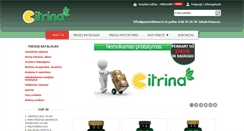 Desktop Screenshot of citrina.eu